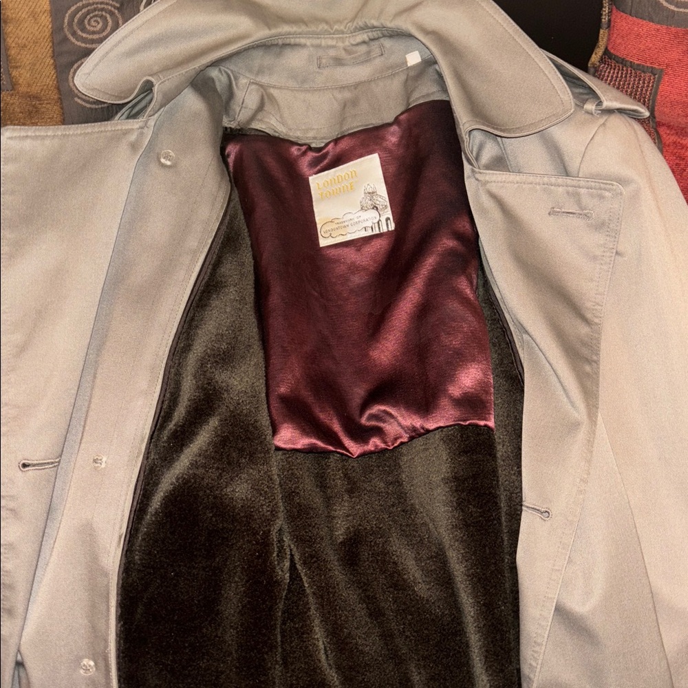 Mens London Towne long coat